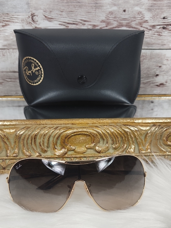 Ray-Ban Other - Ray-Ban Gold Frame Sunglasses with Brown Gradient Lenses
